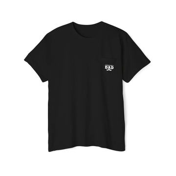 World's Best Dad Pocket Tee, Unisex Cotton Shirt for Father's Day, Casual Gift for Dads, Perfect Dad Apparel, Cool Family Outfit