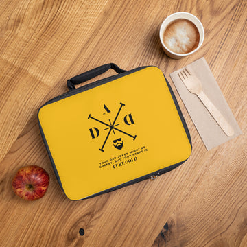 Dad Jokes Lunch Bag - Funny Tote for Work or School, Perfect for Gifts, Picnics, and Family Outings, Keeps Food Fresh, Durable Design