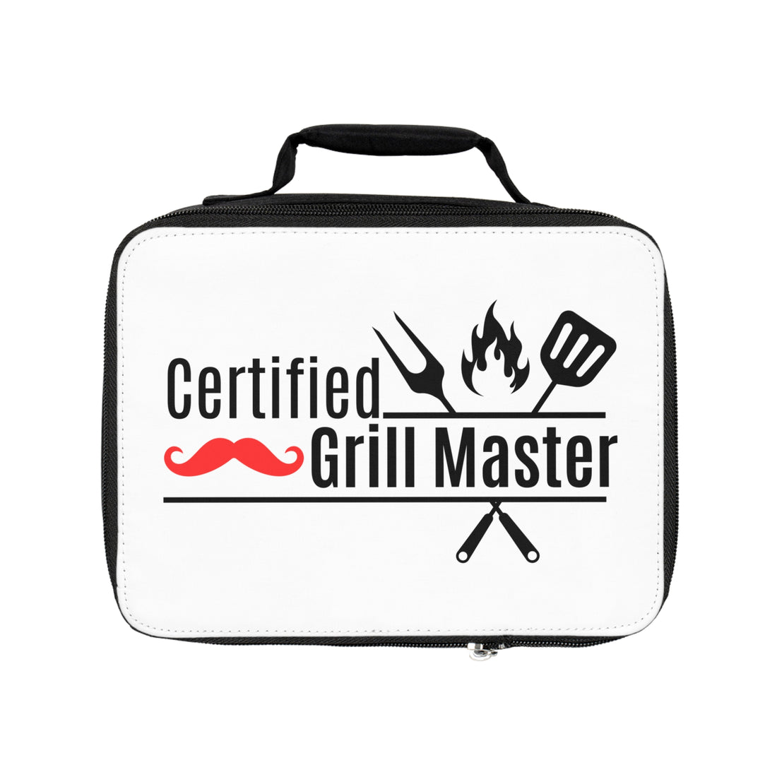 Certified Grill Master Lunch Bag - Perfect Gift for BBQ Lovers, Cooking Enthusiasts, Tailgating Essentials, Summer Parties, Father's Day