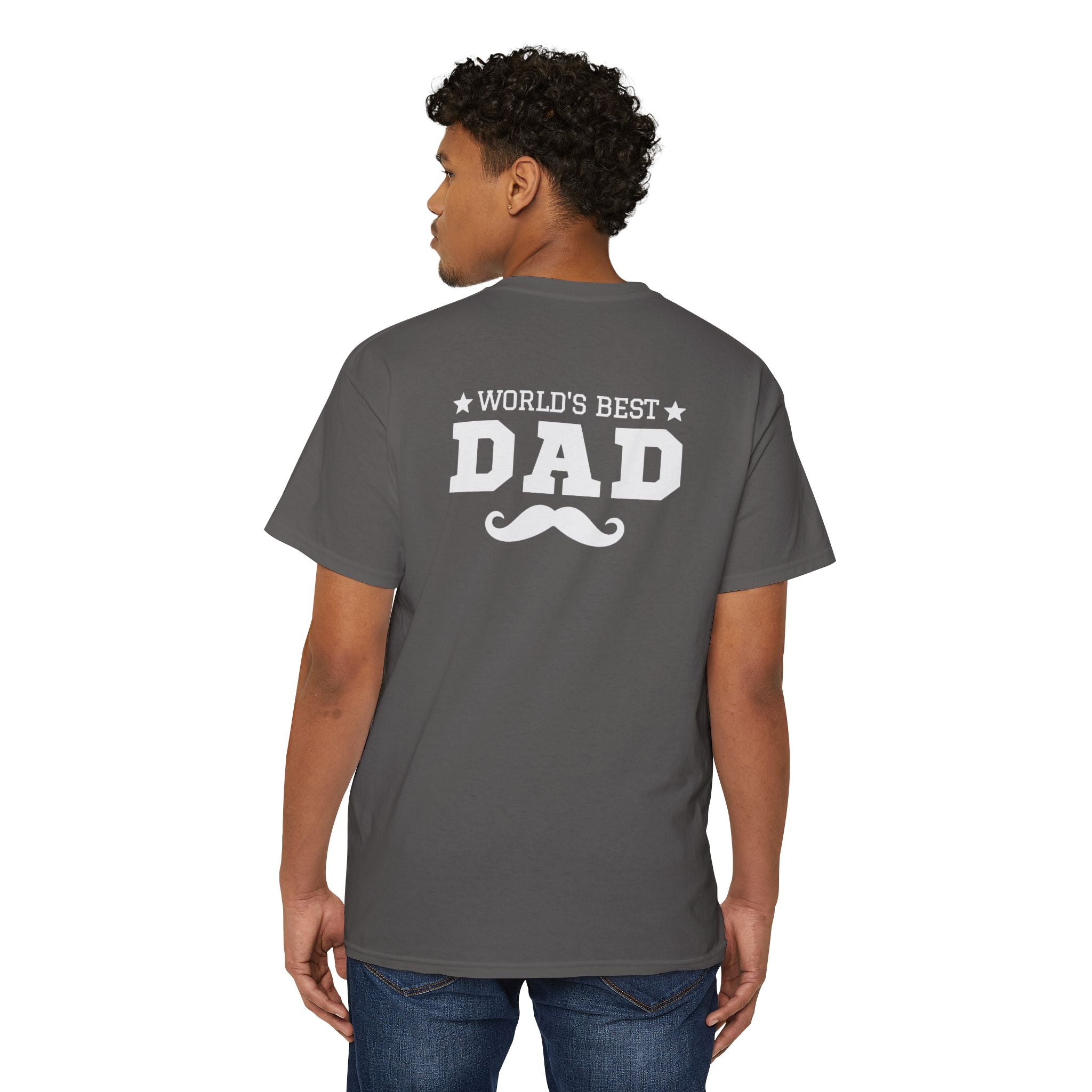 World's Best Dad Pocket Tee, Unisex Cotton Shirt for Father's Day, Casual Gift for Dads, Perfect Dad Apparel, Cool Family Outfit