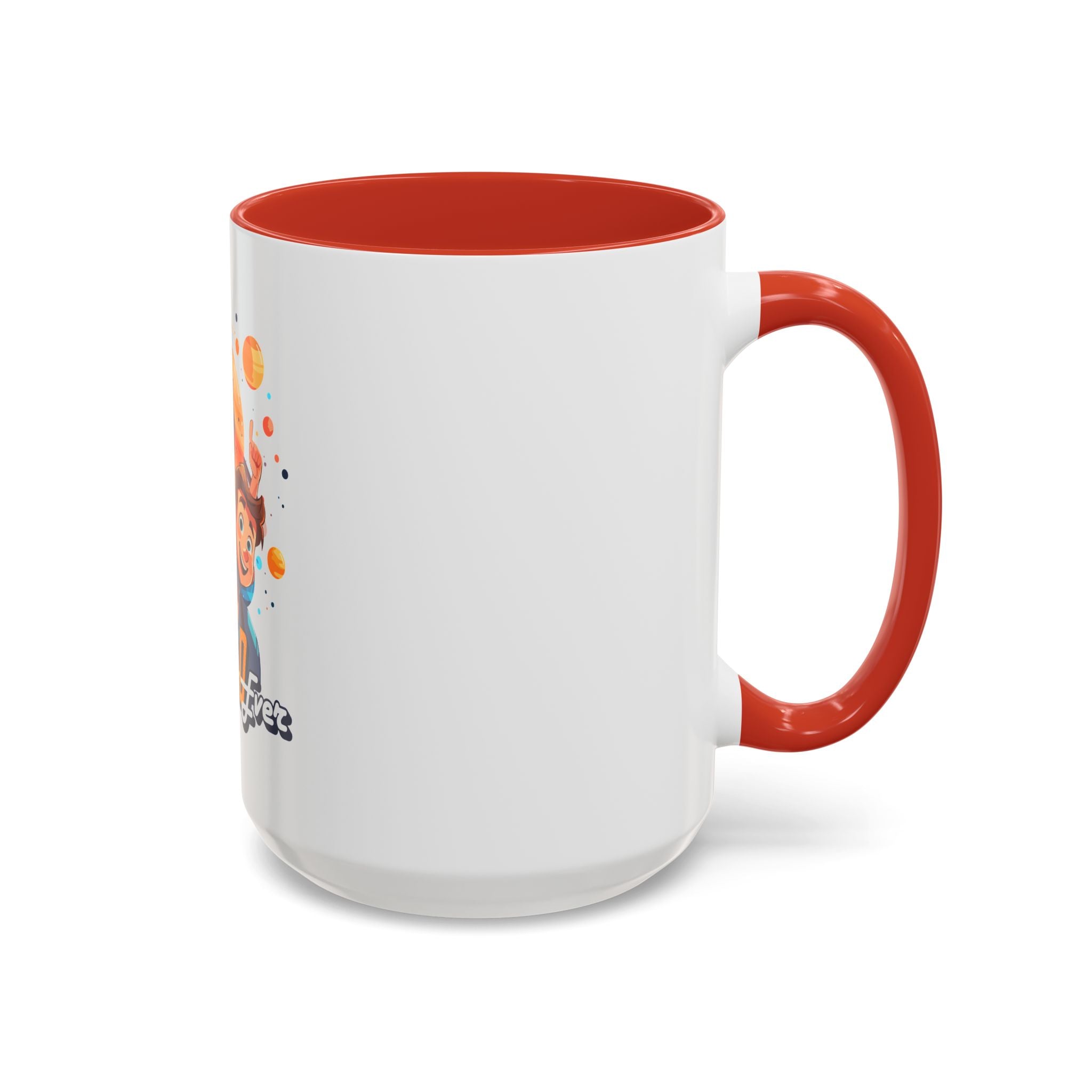 Best Dad Ever Accent Coffee Mug - Fun Gift for Father's Day, Birthday, Coffee Lovers, Home Office, Unique Dad Gifts