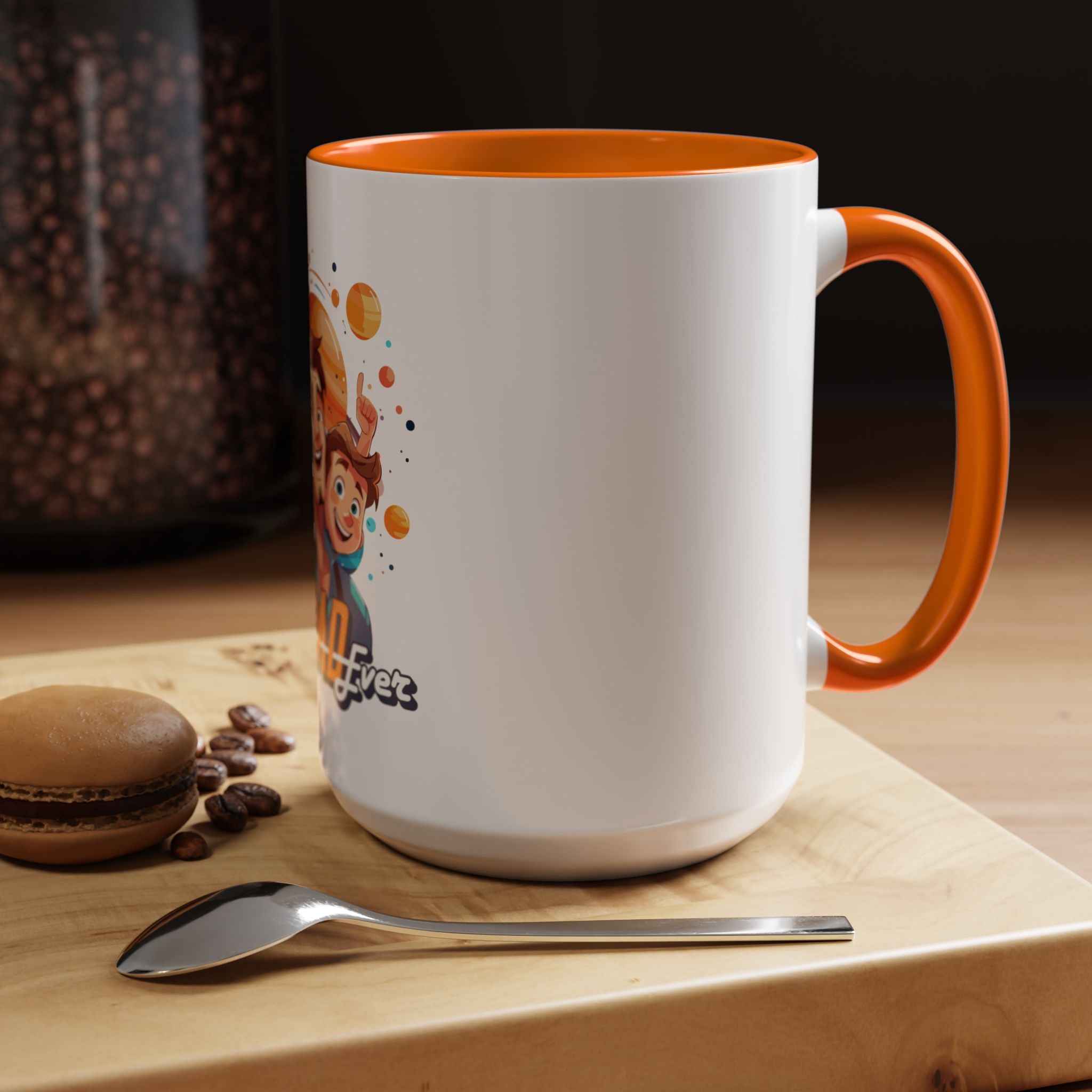 Best Dad Ever Accent Coffee Mug - Fun Gift for Father's Day, Birthday, Coffee Lovers, Home Office, Unique Dad Gifts