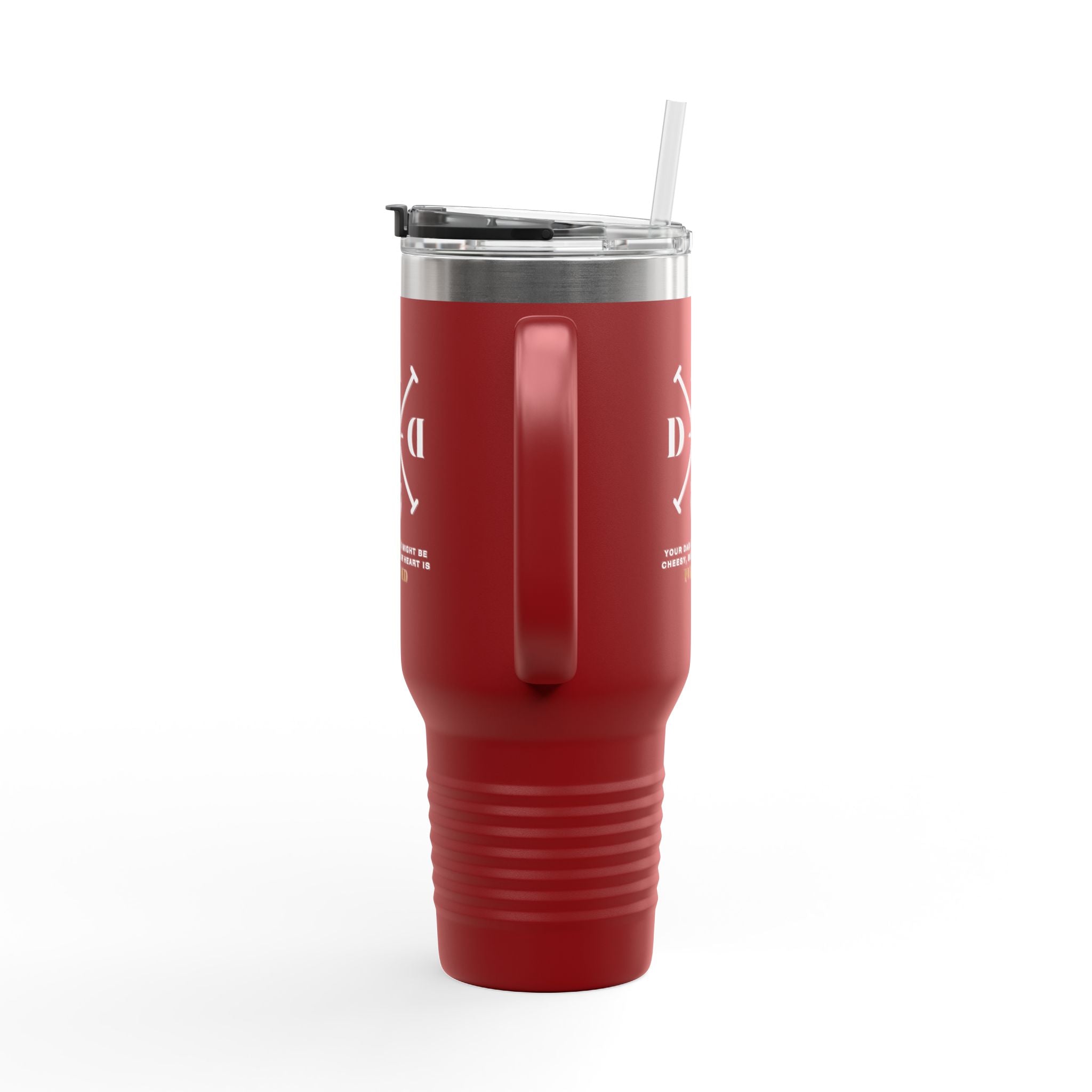 Insulated Travel Mug | Adventure Ready 40oz Drinkware | Perfect for Camping, Commuting, Gifts for Dad, Personalized Travel Coffee Cup