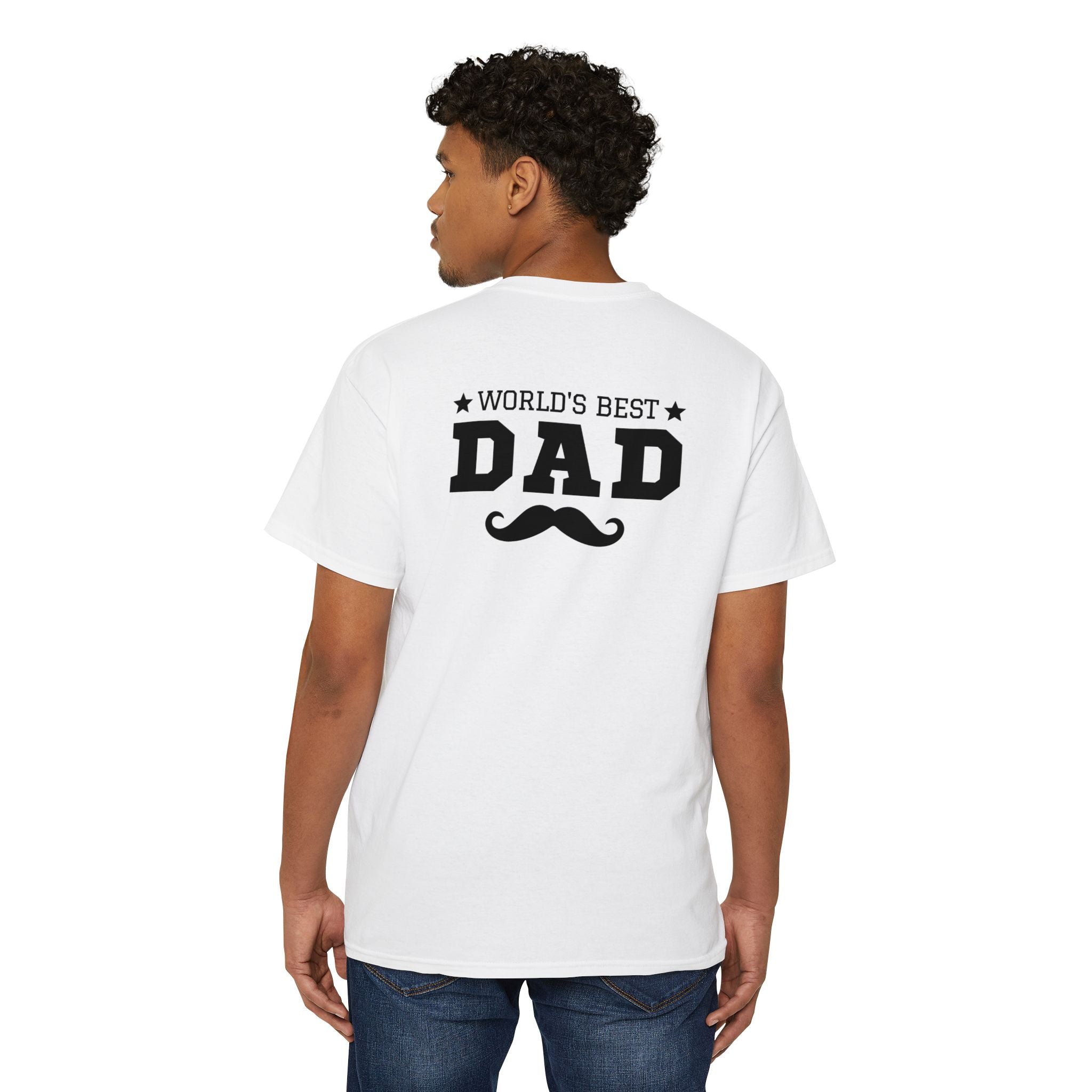 World's Best Dad Pocket Tee - Unisex Cotton T-Shirt, Father's Day Gift, Dad Appreciation, Casual Style, Family Reunion Top