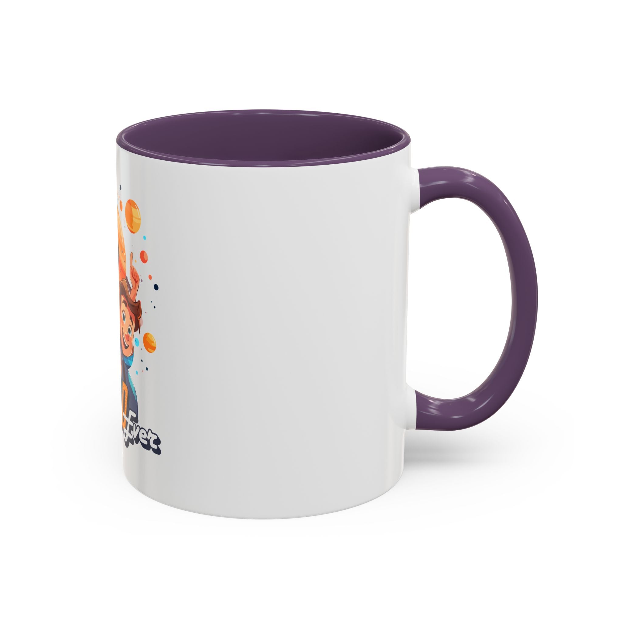 Best Dad Ever Accent Coffee Mug - Fun Gift for Father's Day, Birthday, Coffee Lovers, Home Office, Unique Dad Gifts