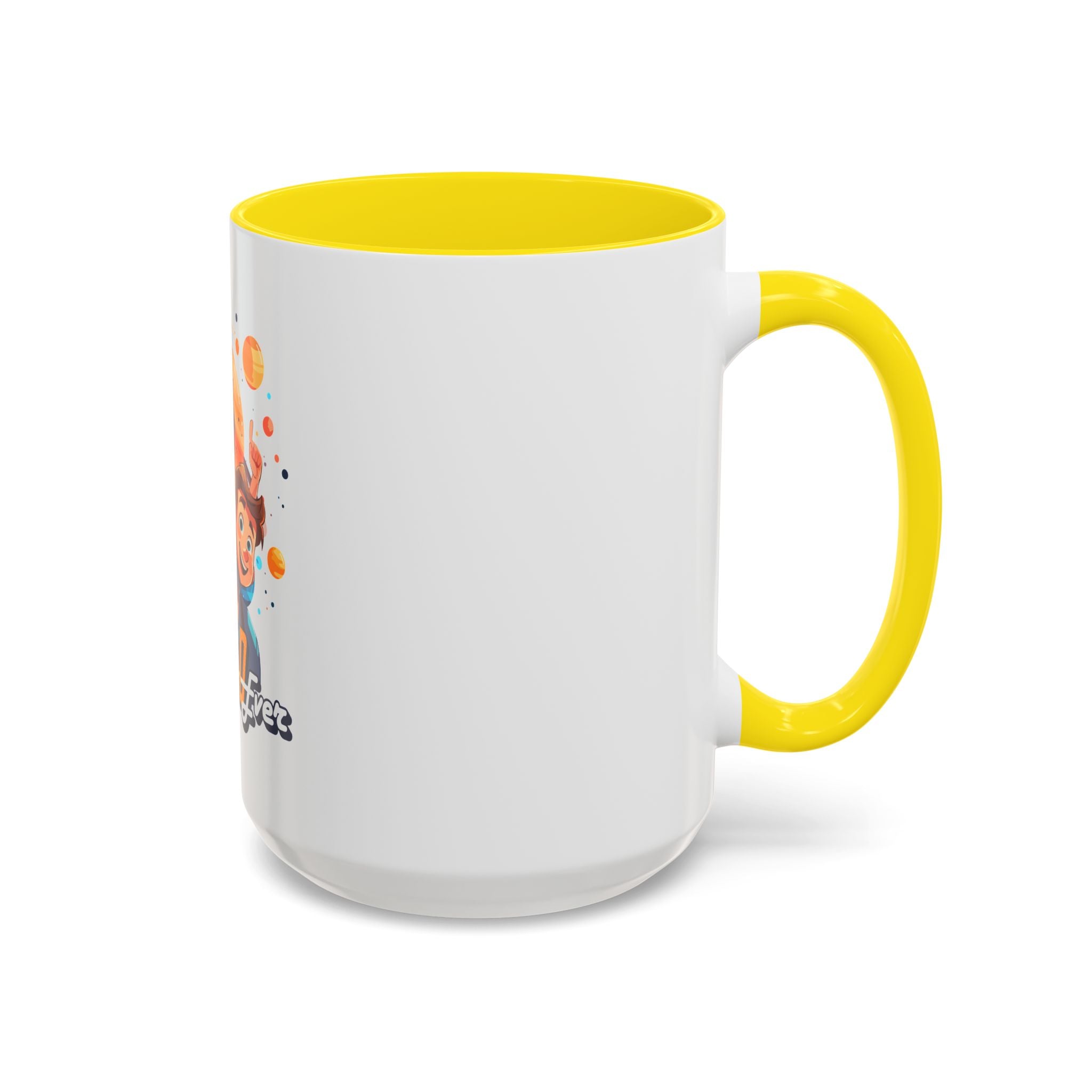 Best Dad Ever Accent Coffee Mug - Fun Gift for Father's Day, Birthday, Coffee Lovers, Home Office, Unique Dad Gifts