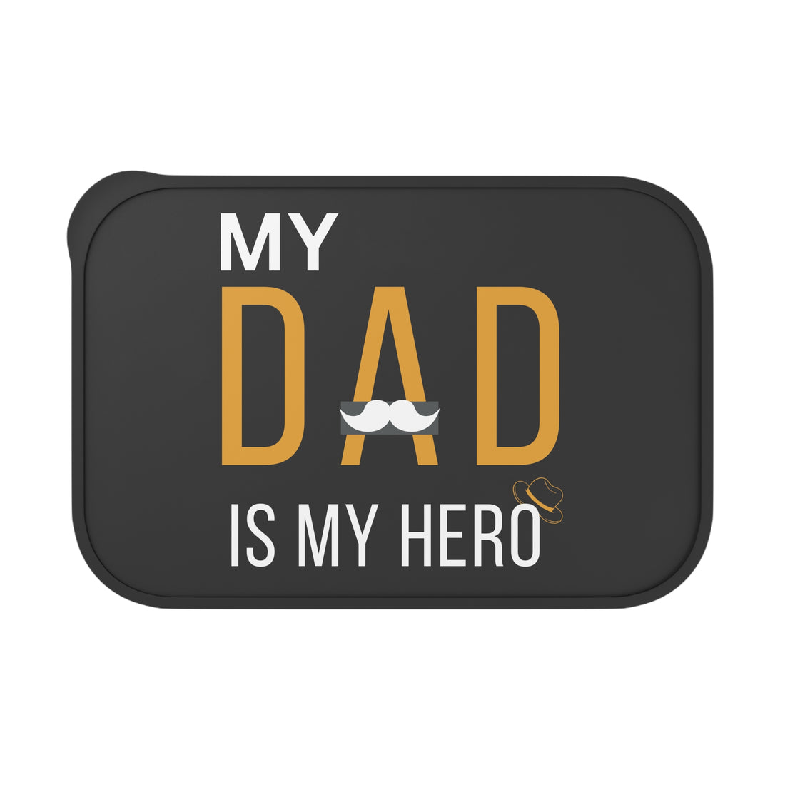 Dad's Hero Bento Box, Custom Lunch Box for Dad, Father's Day Gift, Unique Meal Prep Container, Dad Appreciation Gift