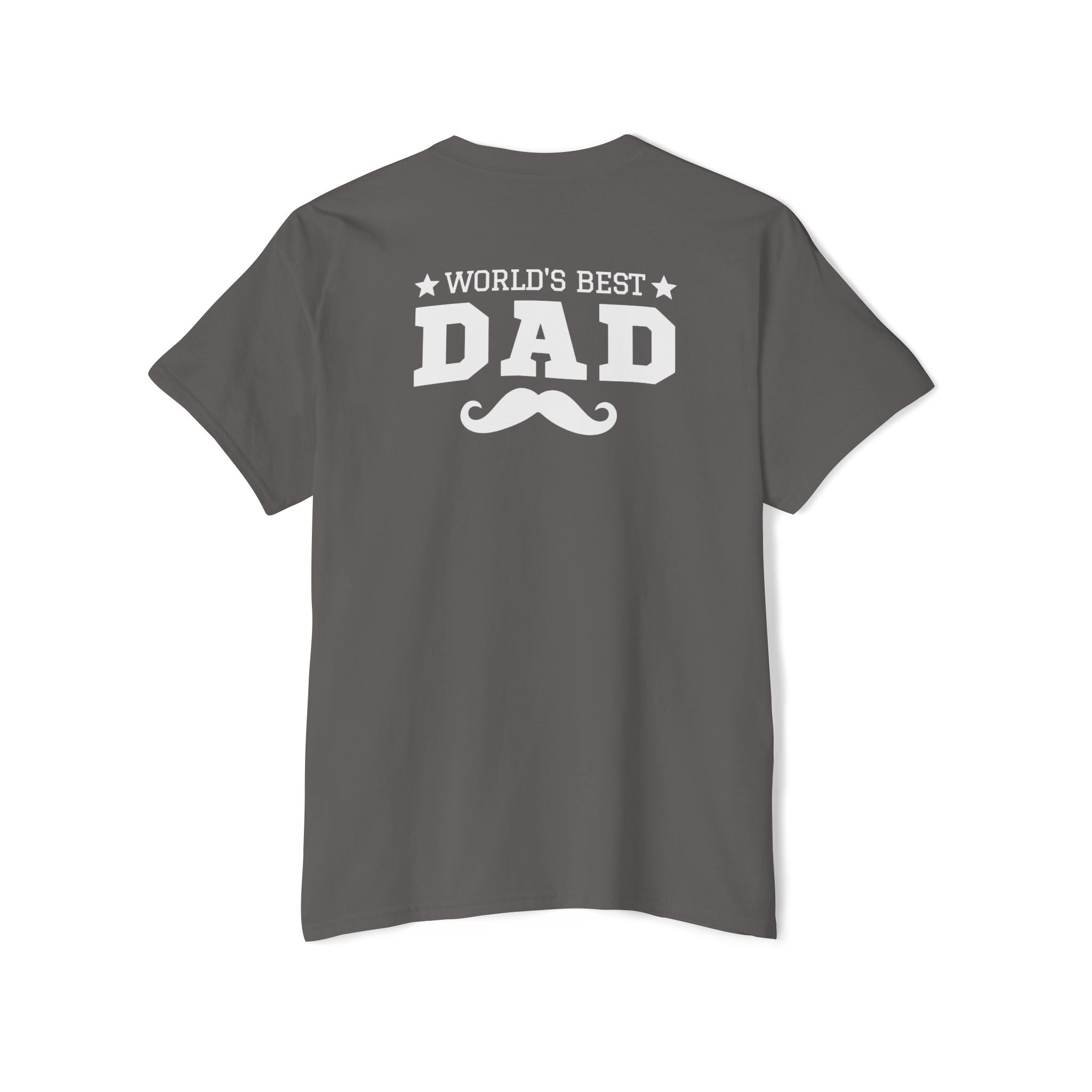 World's Best Dad Pocket Tee, Unisex Cotton Shirt for Father's Day, Casual Gift for Dads, Perfect Dad Apparel, Cool Family Outfit