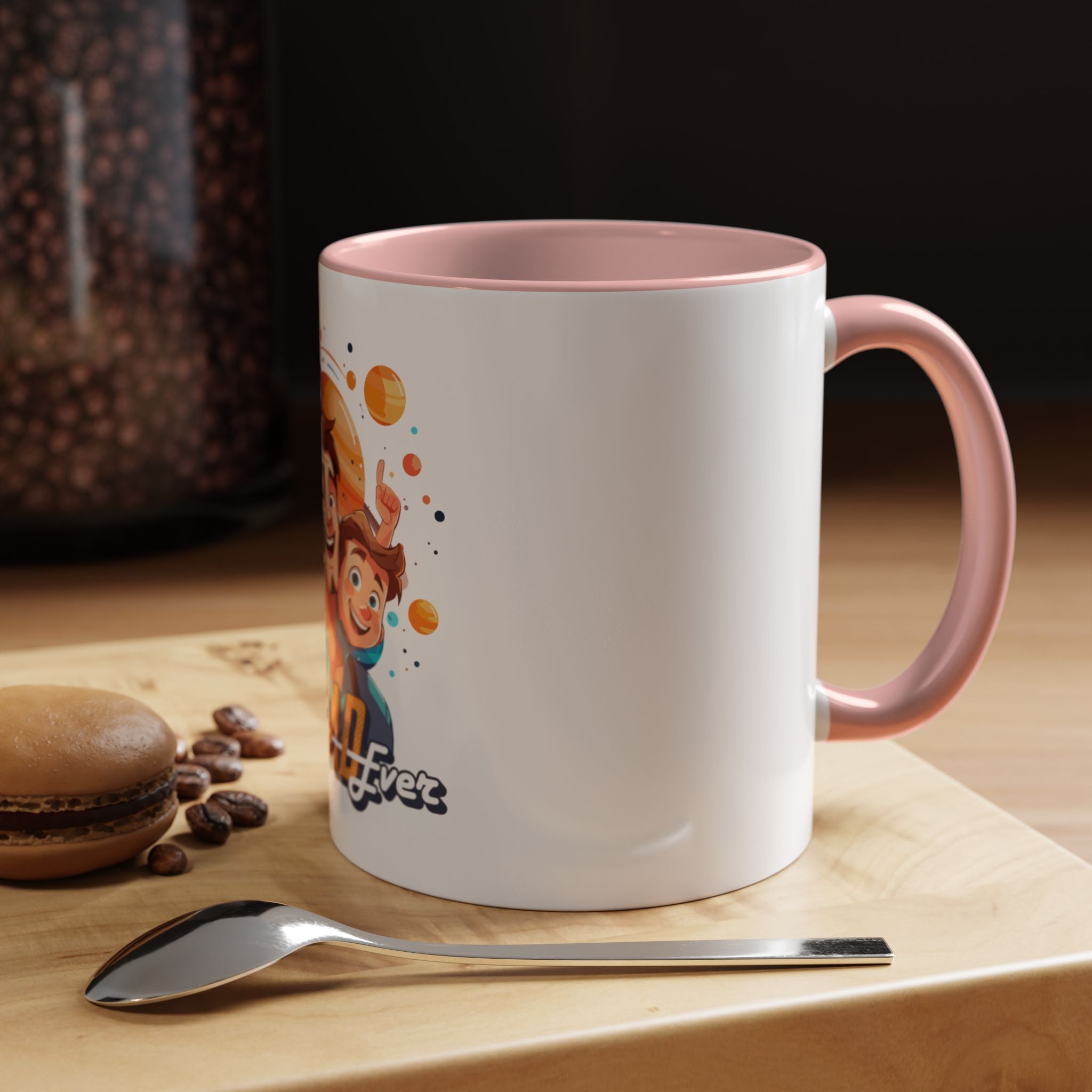 Best Dad Ever Accent Coffee Mug - Fun Gift for Father's Day, Birthday, Coffee Lovers, Home Office, Unique Dad Gifts