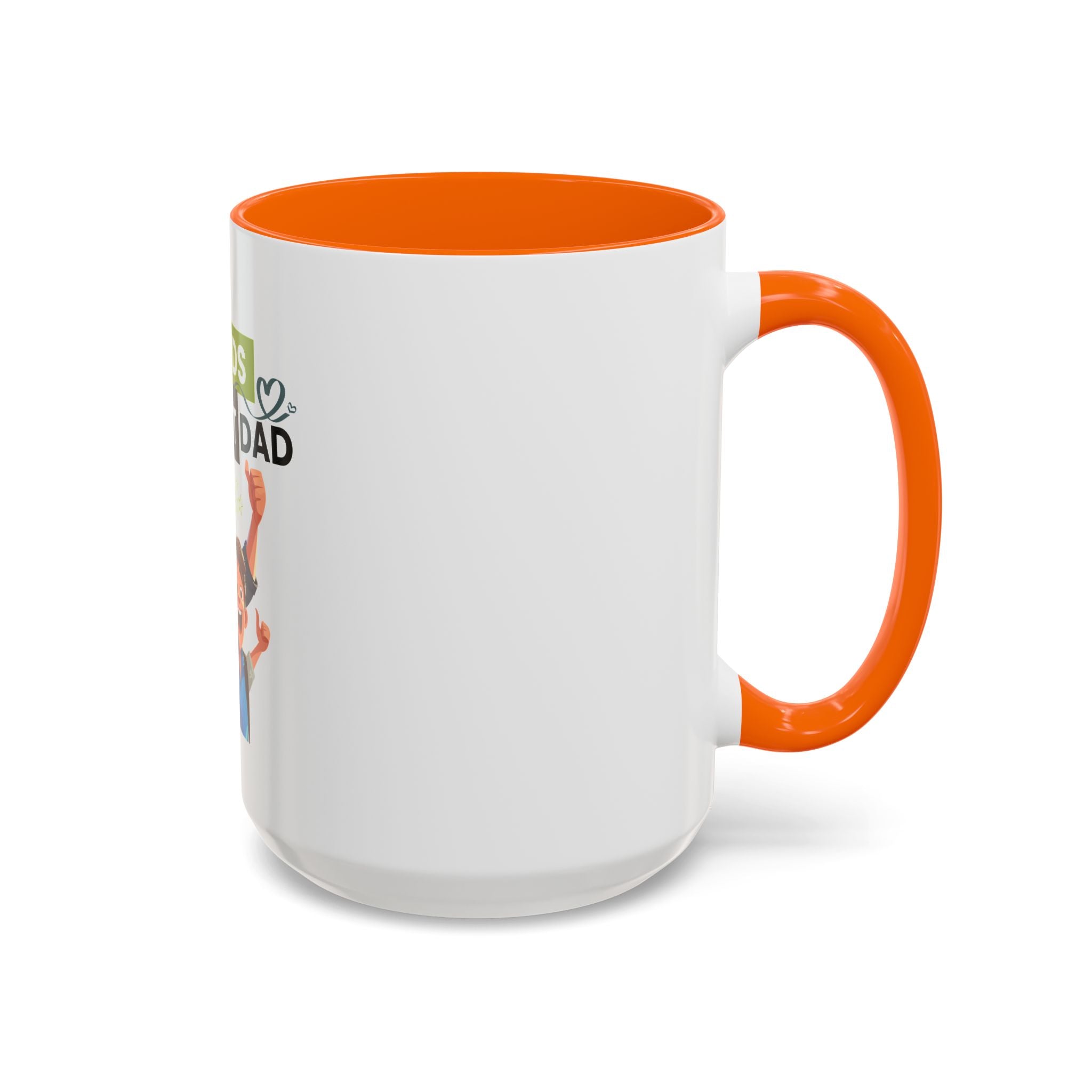 World's Okayest Dad Accent Coffee Mug, Funny Gift for Father's Day, Dad Coffee Cup, Family Gift, Dad's Birthday Mug