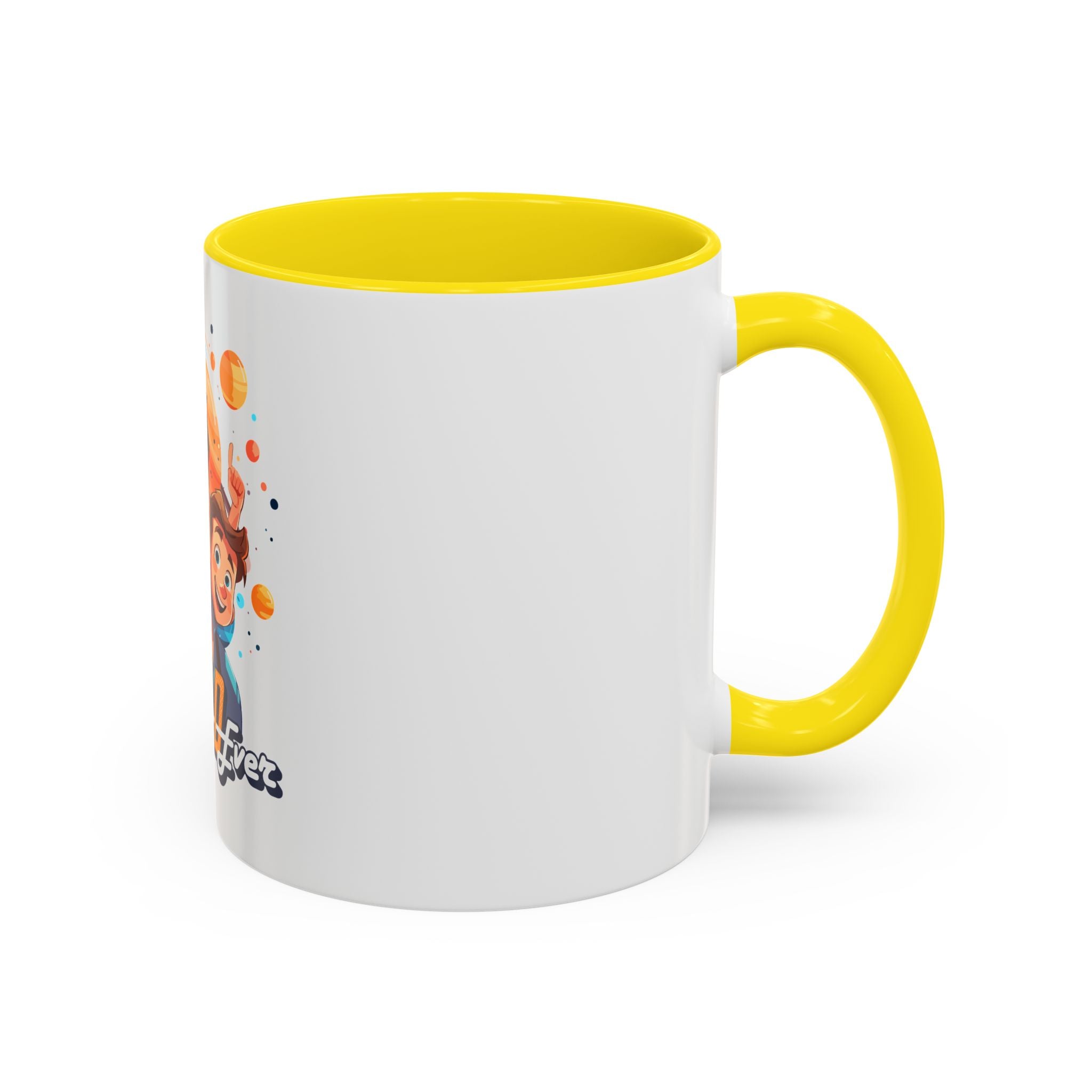 Best Dad Ever Accent Coffee Mug - Fun Gift for Father's Day, Birthday, Coffee Lovers, Home Office, Unique Dad Gifts