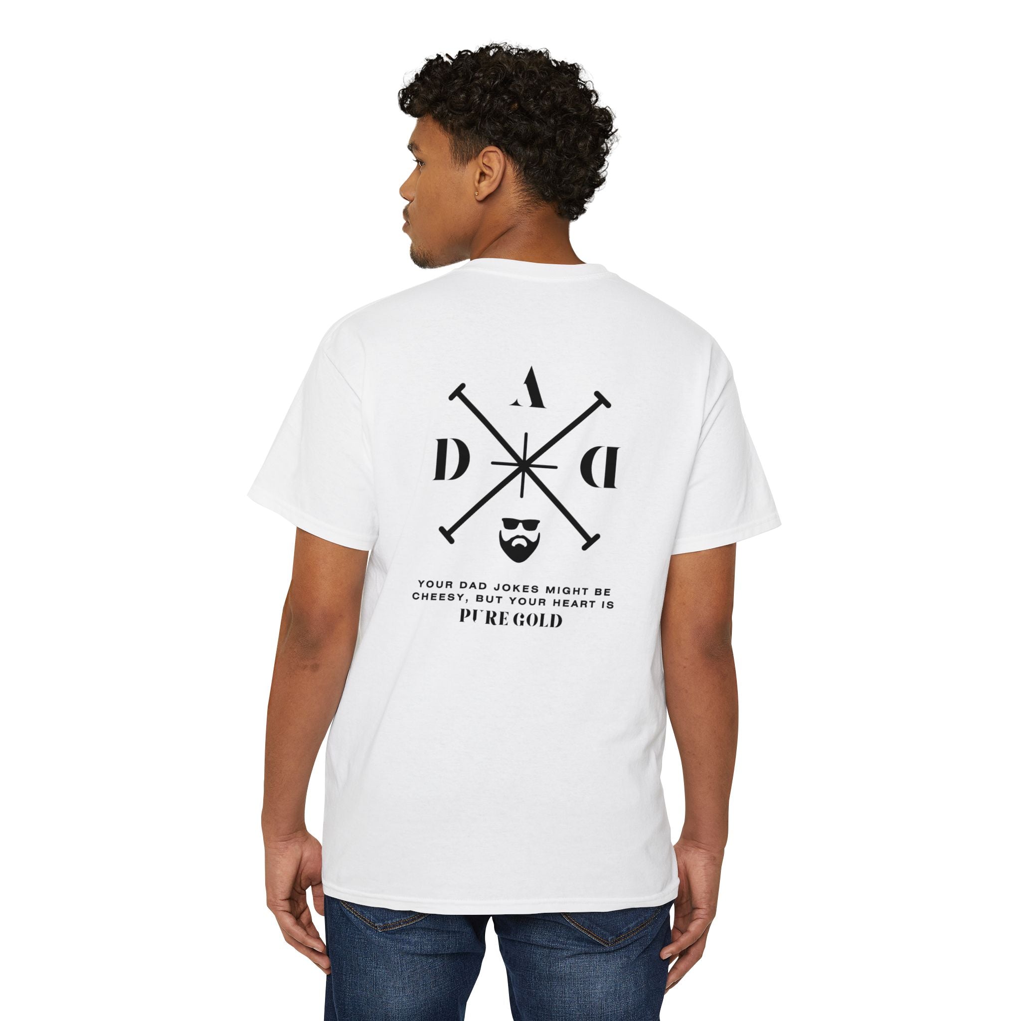 Dad Joke Pocket Tee, Fun Unisex T-Shirt, Perfect Gift for Father's Day, Casual Wear, Comfy Tee for Everyday Use, Gift for Dads