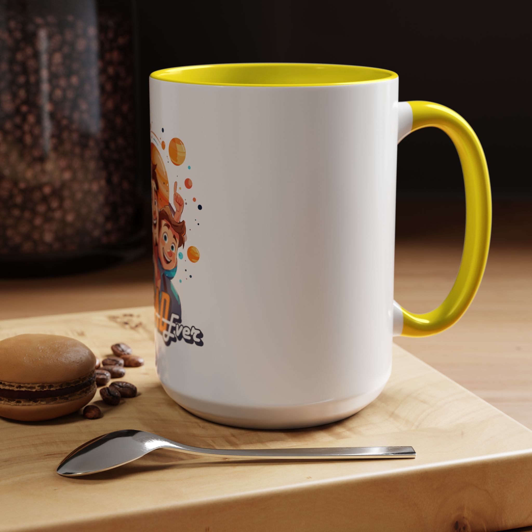 Best Dad Ever Accent Coffee Mug - Fun Gift for Father's Day, Birthday, Coffee Lovers, Home Office, Unique Dad Gifts