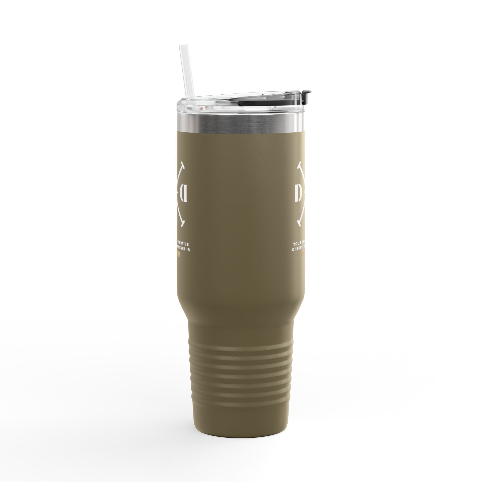 Insulated Travel Mug | Adventure Ready 40oz Drinkware | Perfect for Camping, Commuting, Gifts for Dad, Personalized Travel Coffee Cup