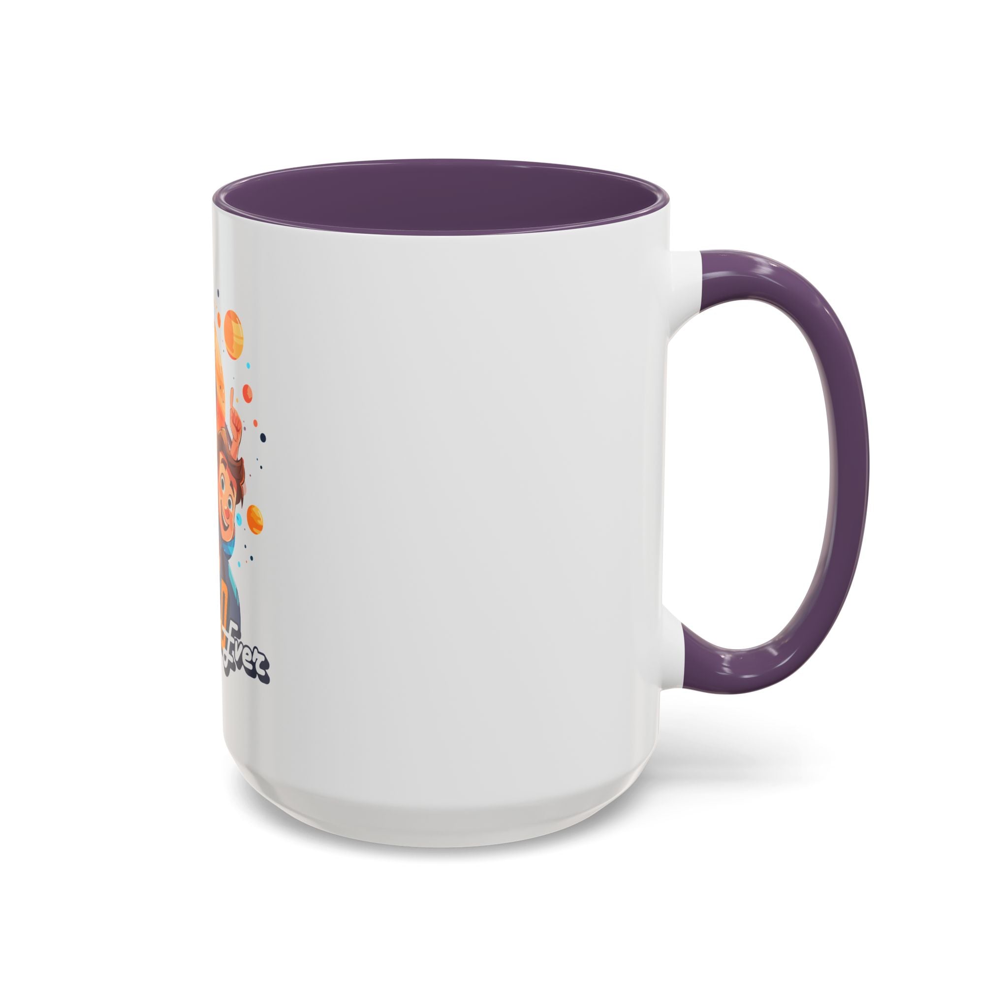 Best Dad Ever Accent Coffee Mug - Fun Gift for Father's Day, Birthday, Coffee Lovers, Home Office, Unique Dad Gifts