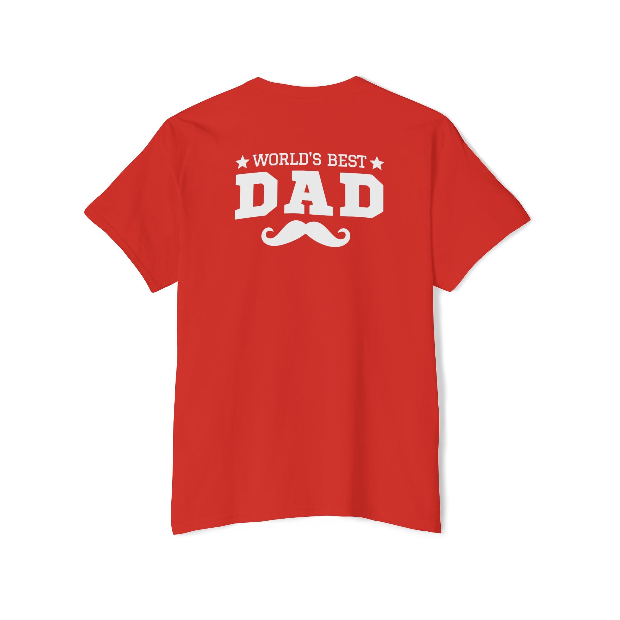 World's Best Dad Pocket Tee, Unisex Cotton Shirt for Father's Day, Casual Gift for Dads, Perfect Dad Apparel, Cool Family Outfit