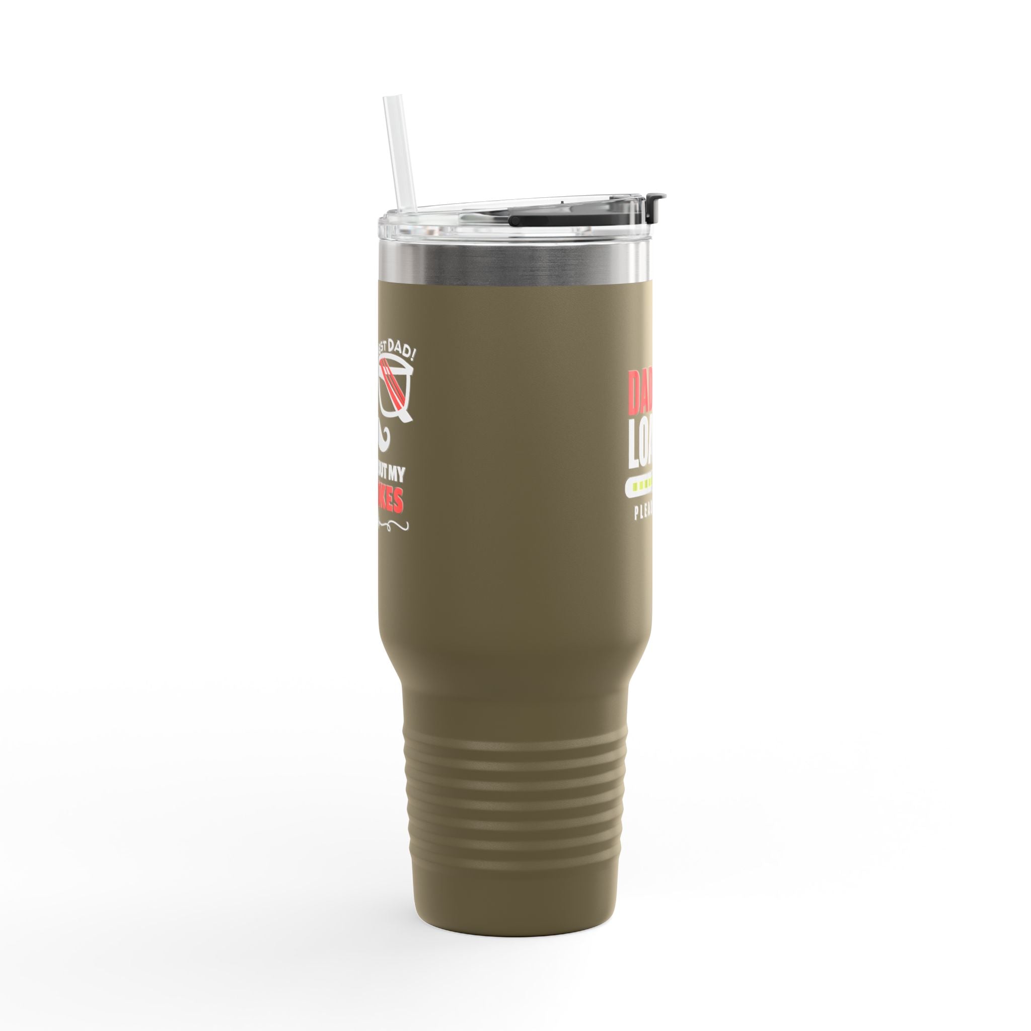 Dad Joke Loading Insulated Travel Mug - Perfect for Gifts, Camping, Road Trips, Coffee Lovers, Funny Dad Mug