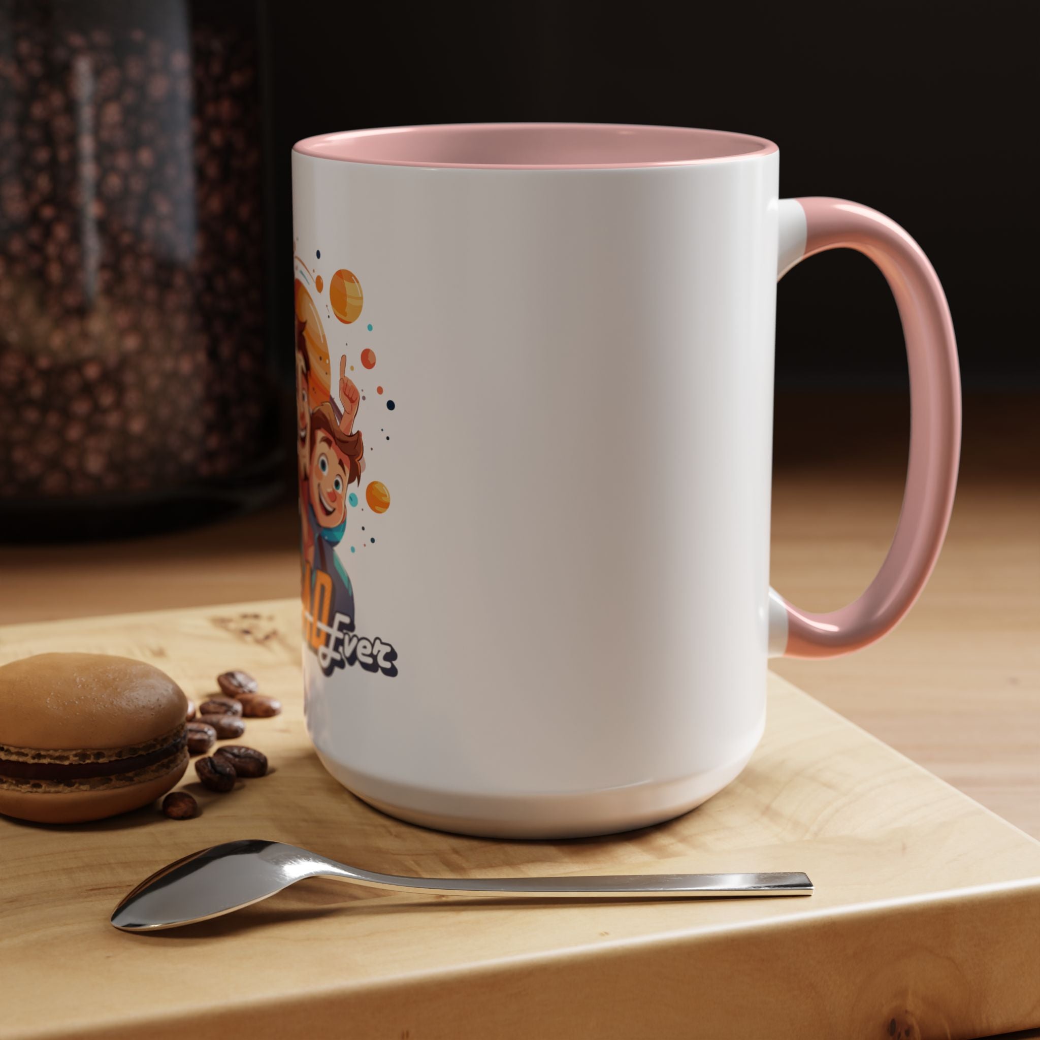 Best Dad Ever Accent Coffee Mug - Fun Gift for Father's Day, Birthday, Coffee Lovers, Home Office, Unique Dad Gifts