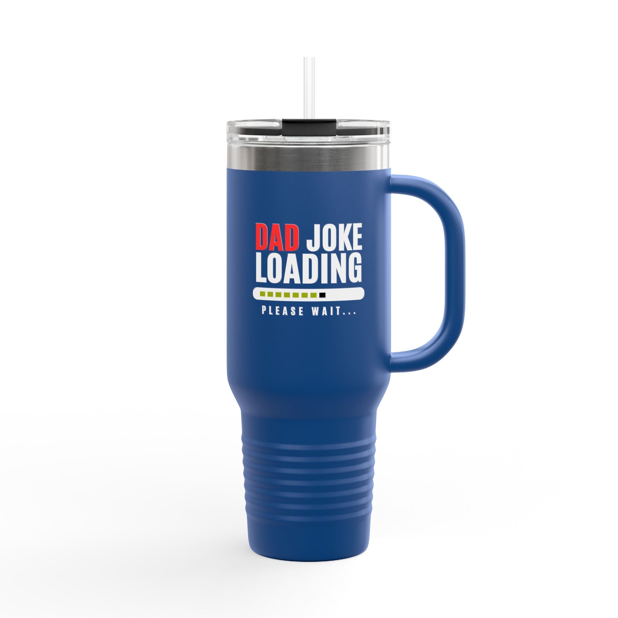 Dad Joke Loading Insulated Travel Mug - Perfect for Gifts, Camping, Road Trips, Coffee Lovers, Funny Dad Mug