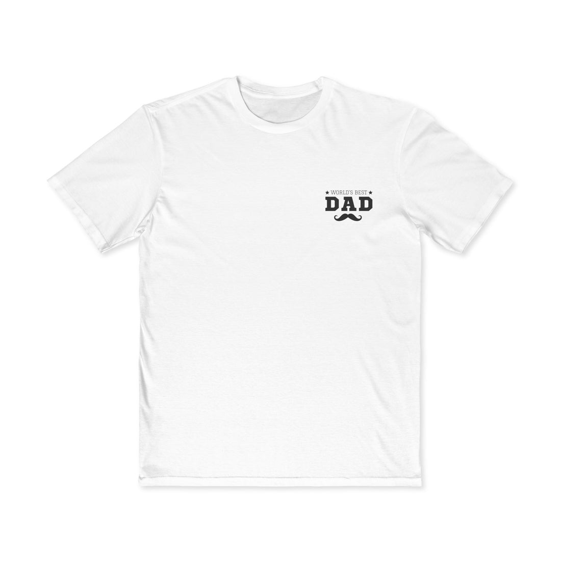 World's Best Dad Tee - Perfect Father's Day Gift, Dad Shirt, Birthday Gift for Dad, Men's T-Shirt, Fun Casual Wear