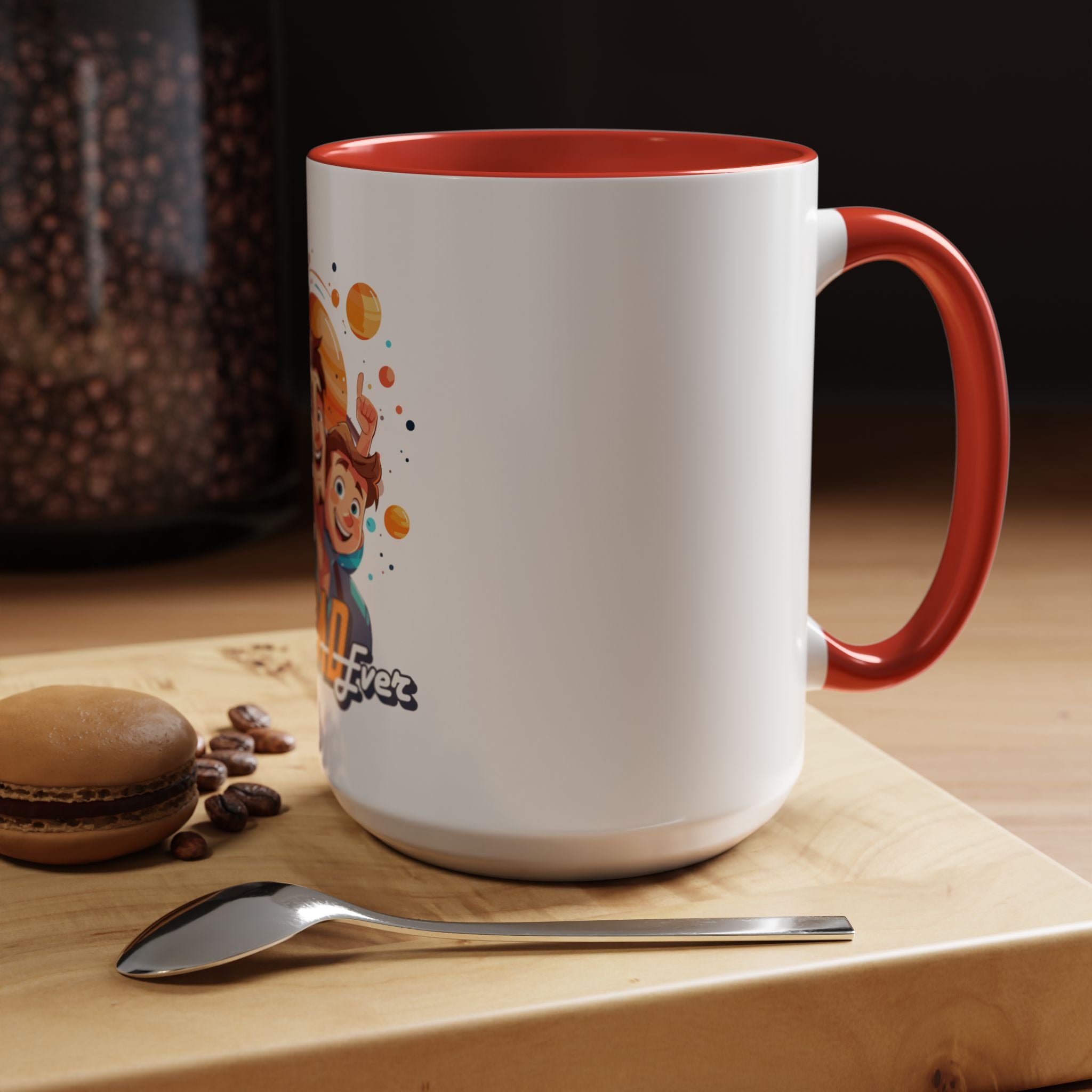 Best Dad Ever Accent Coffee Mug - Fun Gift for Father's Day, Birthday, Coffee Lovers, Home Office, Unique Dad Gifts