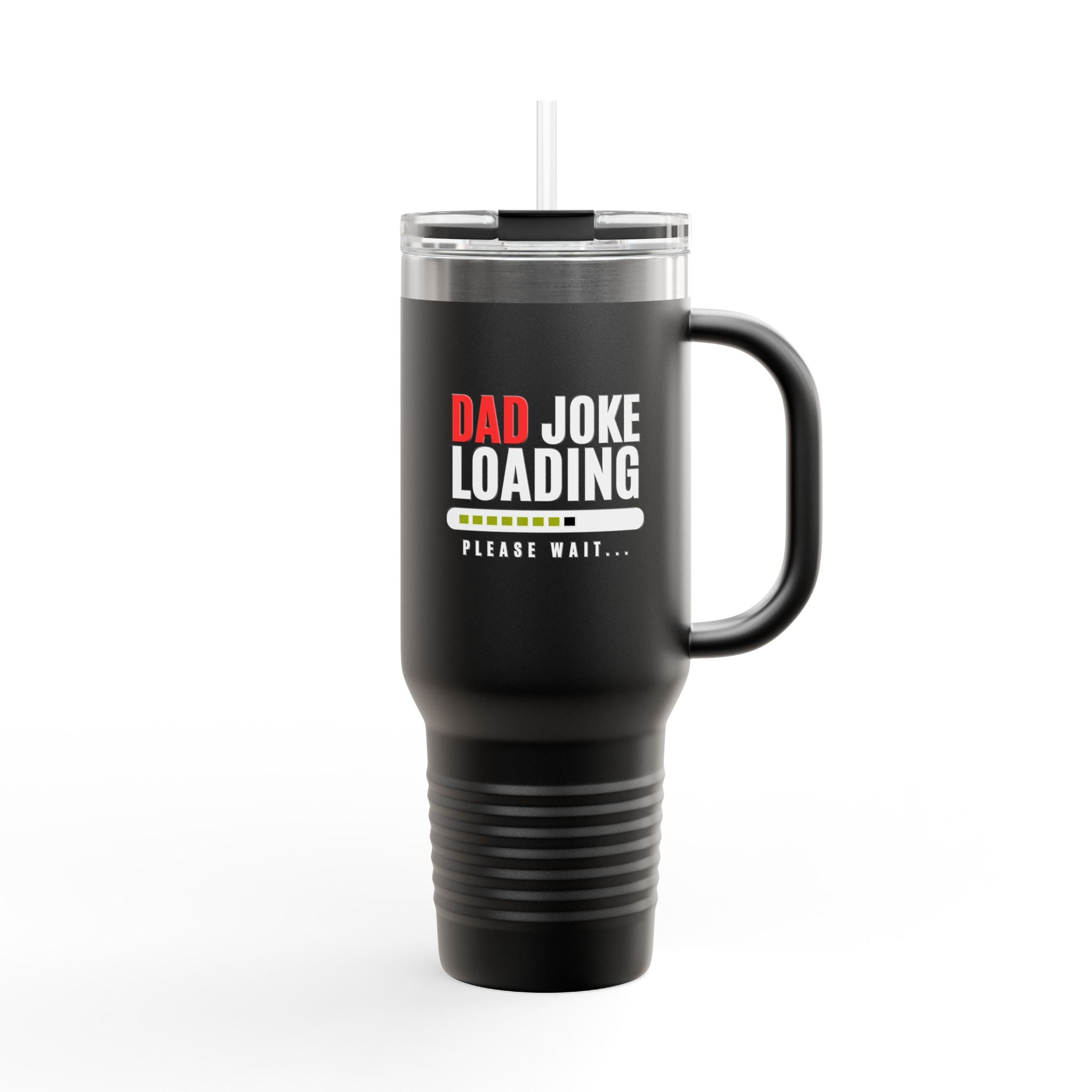 Dad Joke Loading Insulated Travel Mug - Perfect for Gifts, Camping, Road Trips, Coffee Lovers, Funny Dad Mug