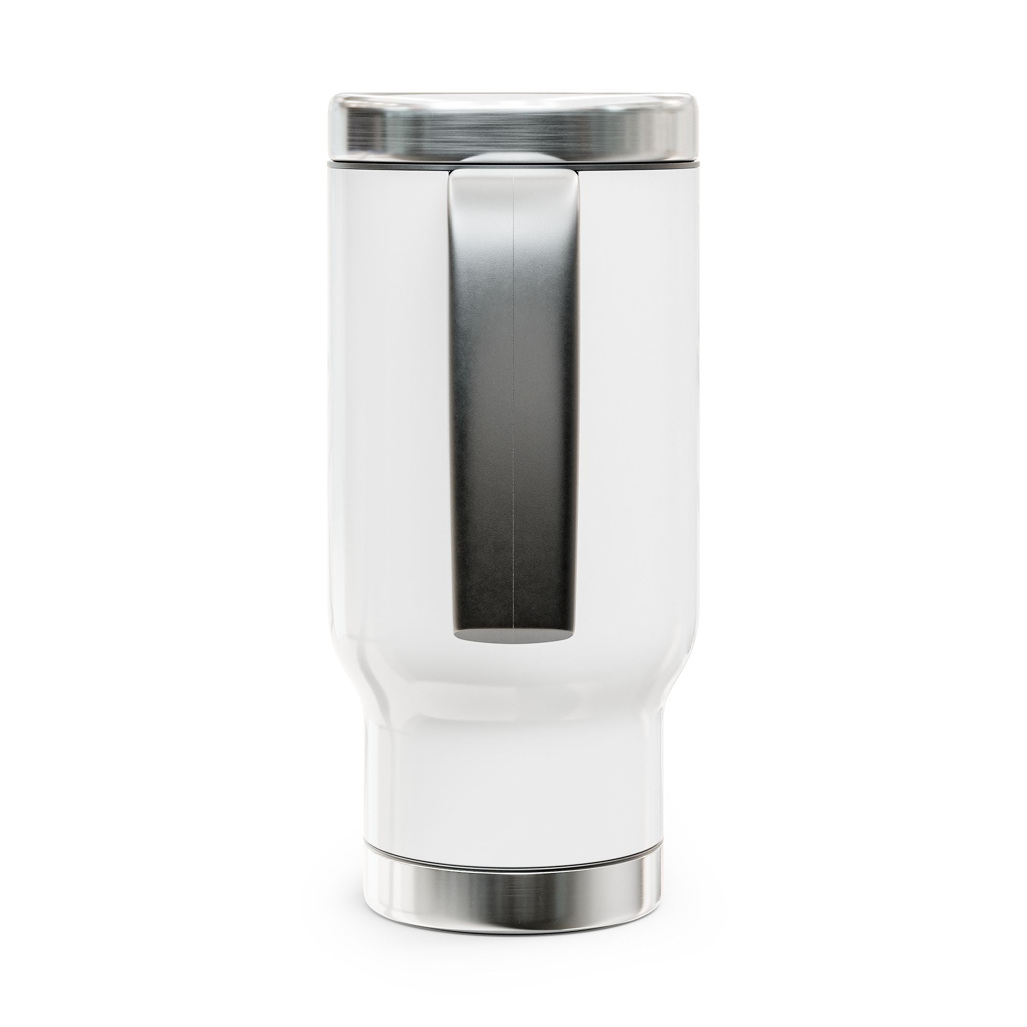Best Dad Ever Stainless Steel Travel Mug, 14oz Coffee Tumbler with Handle for Dad, Unique Father's Day Gift, Camping, Travel, Dad Gifts