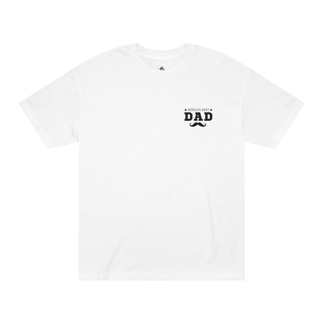 World's Best Dad Unisex Tee | Father's Day Gift, Classic T-Shirt, Dad Humor Shirt, Family Celebration Apparel, Birthday Gift Idea