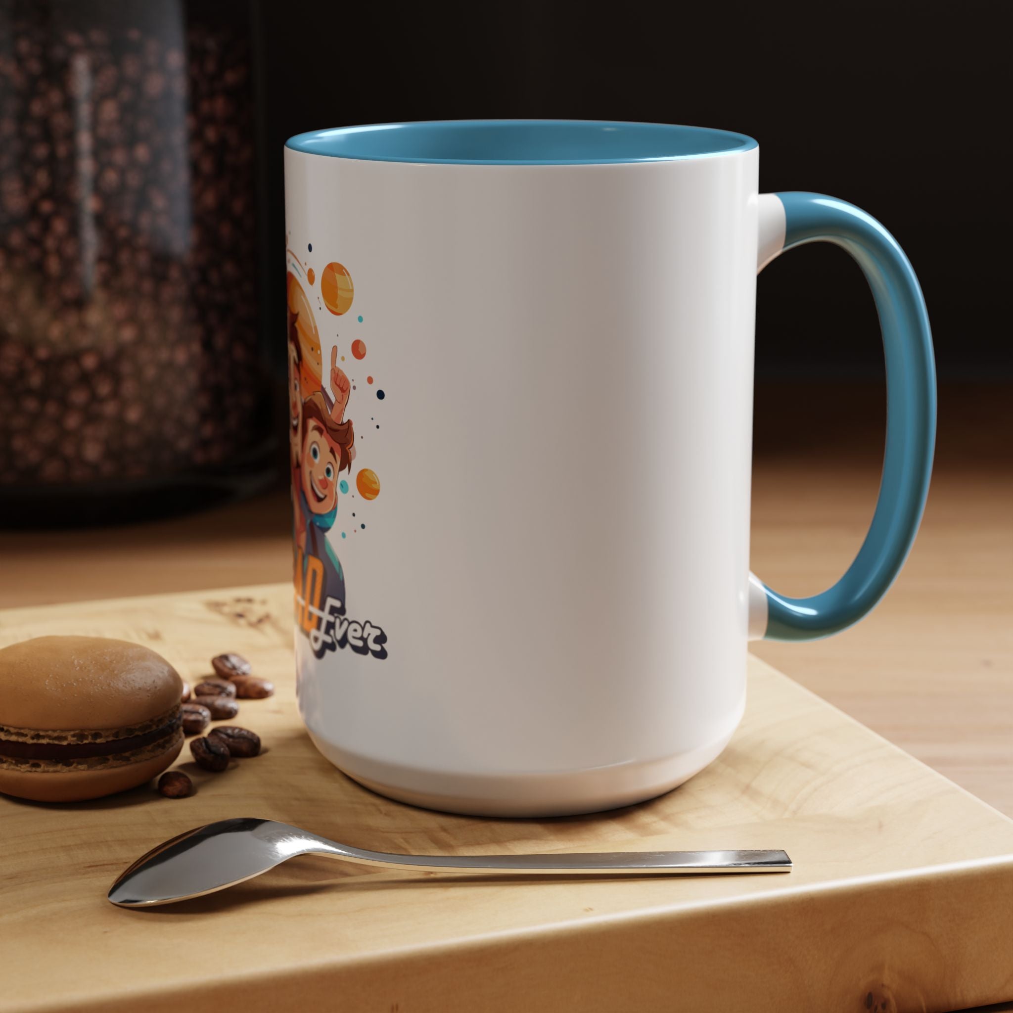 Best Dad Ever Accent Coffee Mug - Fun Gift for Father's Day, Birthday, Coffee Lovers, Home Office, Unique Dad Gifts