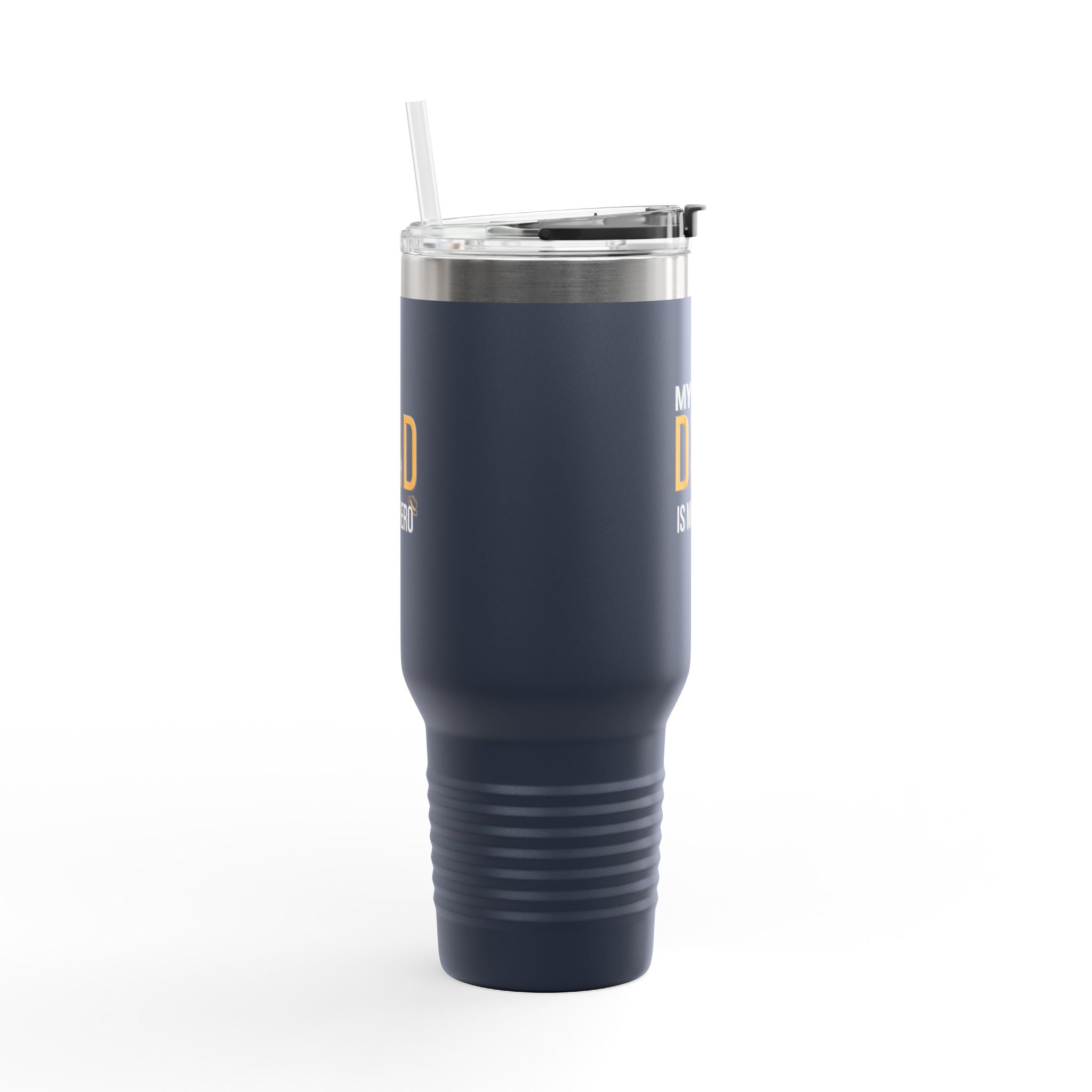 Insulated Travel Mug for Dad, 40oz - My Dad is My Hero, Great Gift for Father's Day, Birthday, or Everyday Use, Durable Drinkware, [...]