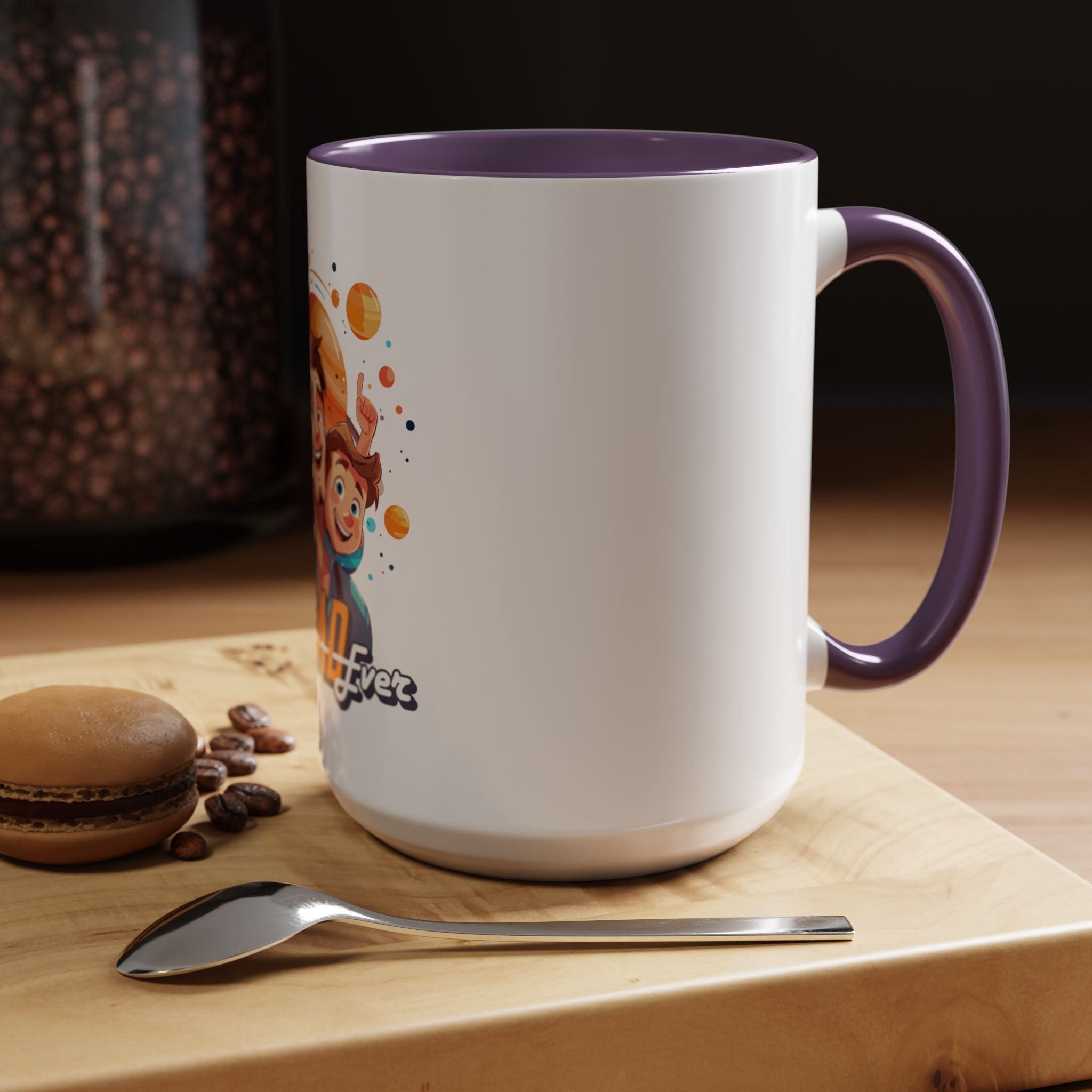 Best Dad Ever Accent Coffee Mug - Fun Gift for Father's Day, Birthday, Coffee Lovers, Home Office, Unique Dad Gifts