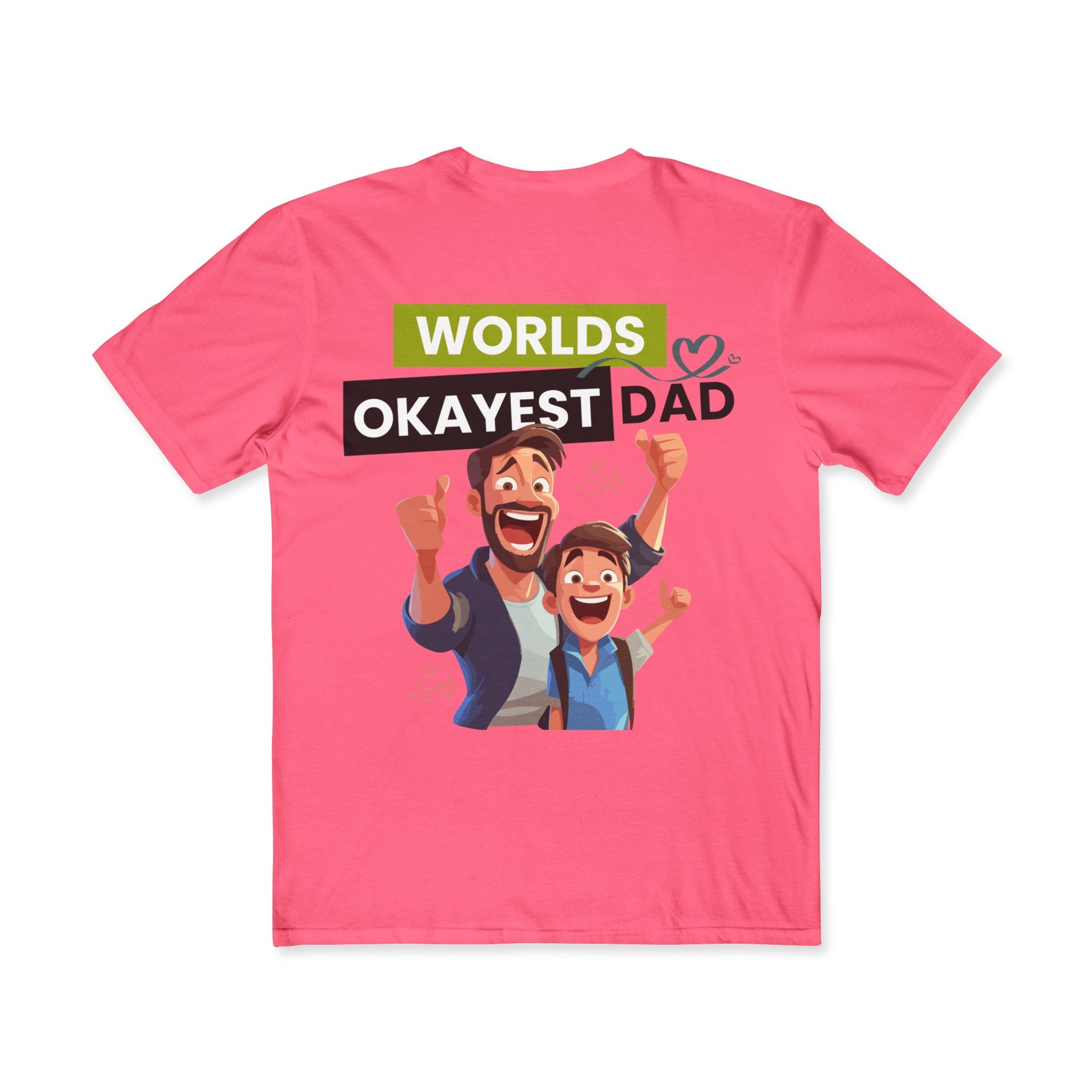 World's Okayest Dad Tee, Father's Day Gift, Funny Dad Shirt, Gift for Dad, Dad Humor Apparel