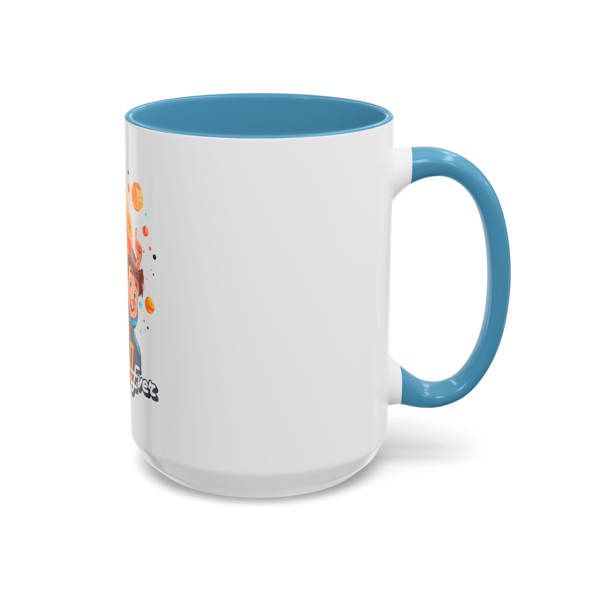 Best Dad Ever Accent Coffee Mug - Fun Gift for Father's Day, Birthday, Coffee Lovers, Home Office, Unique Dad Gifts