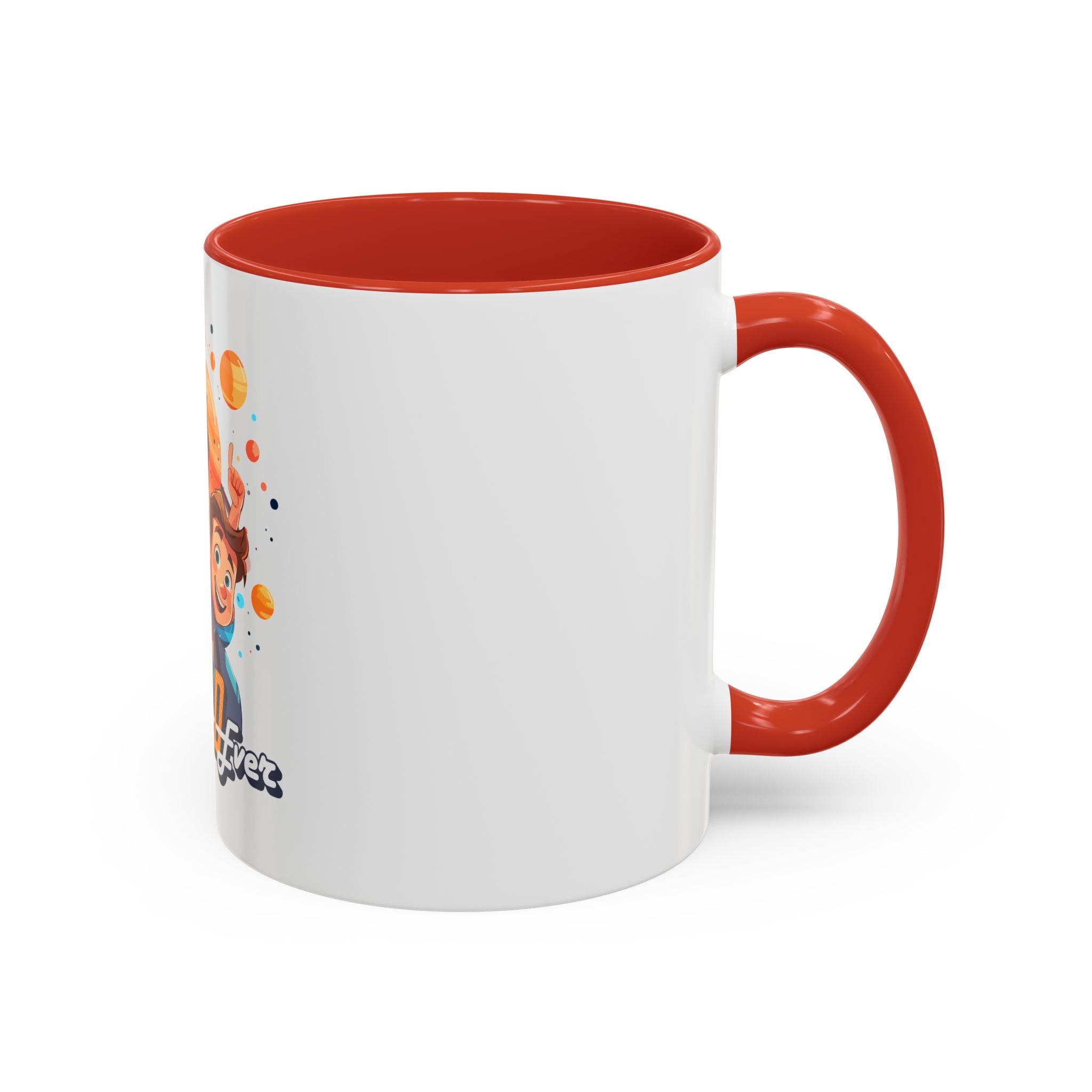 Best Dad Ever Accent Coffee Mug - Fun Gift for Father's Day, Birthday, Coffee Lovers, Home Office, Unique Dad Gifts