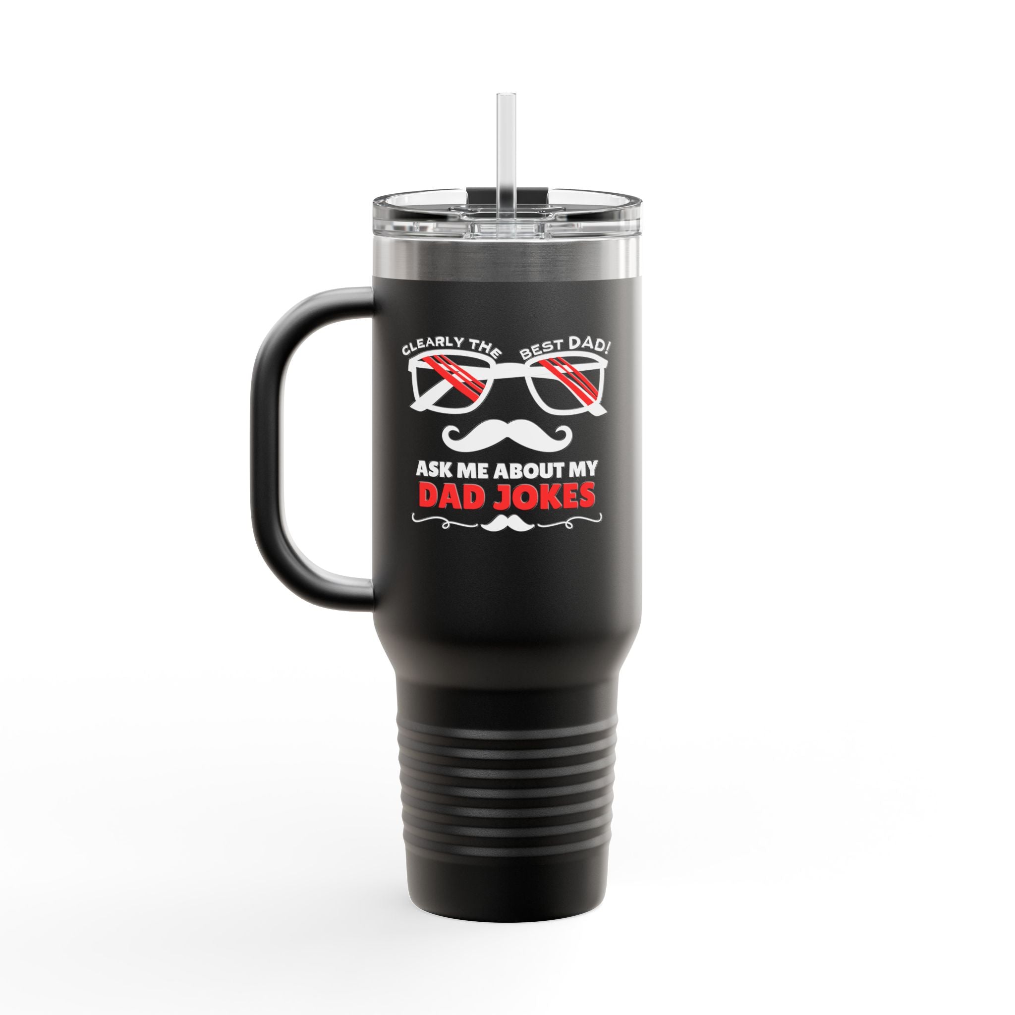 Dad Joke Loading Insulated Travel Mug - Perfect for Gifts, Camping, Road Trips, Coffee Lovers, Funny Dad Mug
